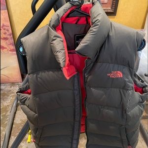 The North Face puffer vest.